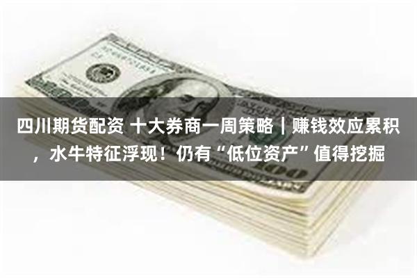 四川期货配资 十大券商一周策略｜赚钱效应累积，水牛特征浮现！仍有“低位资产”值得挖掘